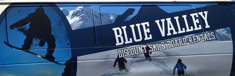 Blule Valley Ski Van