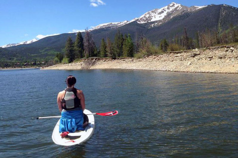 sup-on-lake